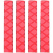 2 Pairs Tape Drum Sticks Covers Non-slip Sleeve Supplies Organic Red Irradiation Cross-linked Polyethylene Child