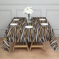thumbnail image 3 of Leopard Print Square Tablecloth 42x42in(107x107cm) – Waterproof Polyester Printed Table Cover, Wrinkle Resistant & Washable for Kitchen Dining Picnic Party Decor, 3 of 6