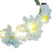 thumbnail image 3 of Diadema de flores para niñas, corona de flores, diadema para cosplay, fiesta temática de viaje Azul, 3 of 9