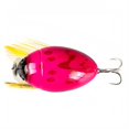 thumbnail image 2 of MInHoues Floating Hard Fishing Lure 1.57", Ladybug Pattern Cicada Crankbait with Rattling Beads, Topwater Artificial Bait for Freshwater Bass and Trout Fishing, 2 of 7