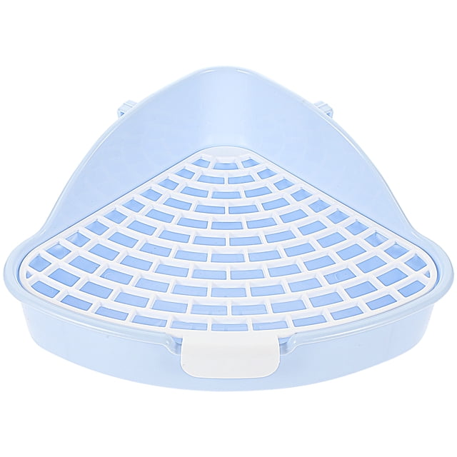 MIANGASTORE Rabbit Litter Box Plastic Pet Toilet Anti-fall Pet Bunny Potty Trainer Bunny Cage Supply