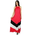 thumbnail image 7 of Bimba Women Halter Neck Long Maxi Dress Chic Beach Wear Classic Summer Clothing, 7 of 7