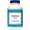 The Vitamin Shoppe Omega 369, Omega Essential Fatty Acid Supplement that Supports Healthy Heart Function, Omega3 EPA DHA (240 Softgels)