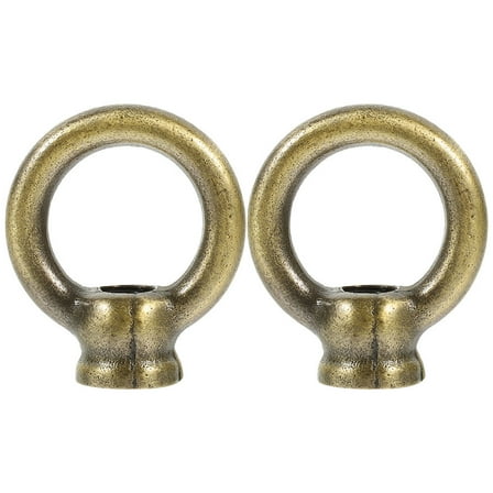 MLINS  2 Pcs Metal Lamp Finial Ceiling Pendant Light Garage Lights