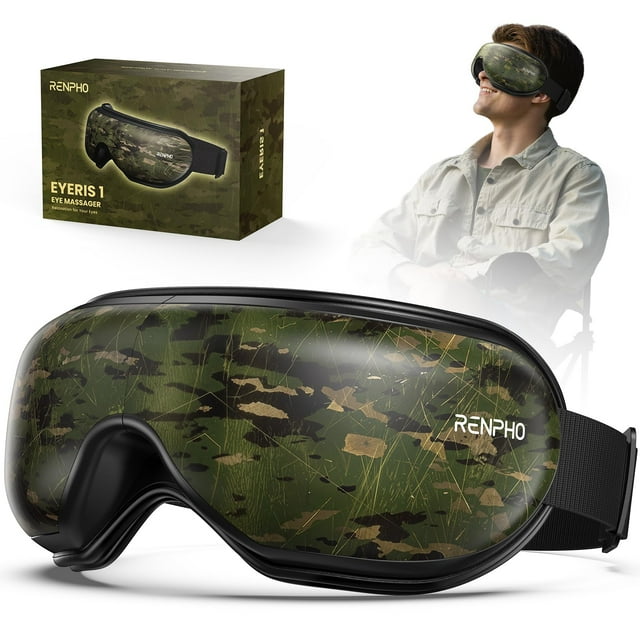 Masajeador de Ojos RENPHO Eyeris 1 con Calor y Música Bluetooth