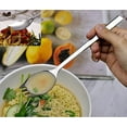 thumbnail image 4 of Sporks Juego de 4 tenedores de acero inoxidable 18/10 de 1,6 pulgadas de ancho para uso diario, utensilios para acampar con mochila, juego de cubiertos resistentes para ensalada de espagueti y, 4 of 8