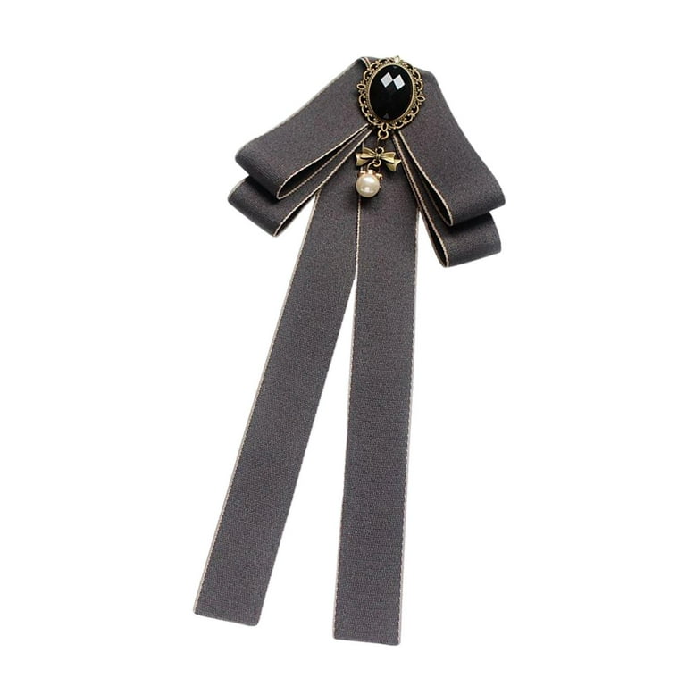 Brooch on shop tie