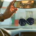 thumbnail image 6 of AIYUQ.U Plush Car Dice - Vibrant Rear View Mirror Charms and Decor, 6 of 9