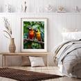 thumbnail image 6 of Diamond Art Kit for Adults, Colorful Parrots Perched On Branch Diamond Painting for Adults Beginners, 5D DIY Diamond Art Painting Kits, Colorful Diamond Painting Craft for Home Decor 12x16, 6 of 7