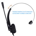 thumbnail image 4 of Joernso U900 H510 Telephone Headset High Fidelity Noise Reduction Breathable 3.5mm RJ9 MIC Long Cable Call Center Headphone for Telemarketing, 4 of 8