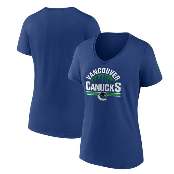 Women's Blue Vancouver Canucks Represent T-Shirt