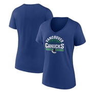 Women's Blue Vancouver Canucks Represent T-Shirt