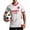 #002 Red, variant on Men’s Colombia 2026 Football Shirt, Short Sleeve V-Neck Sports Top, Casual Team Fan Tee with National Flag Print, Breathable Athletic Apparel,M-4XL (#001 Yellow,S)