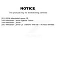 thumbnail image 2 of Transit Auto Freins Arrière et Kit de Ressort pour Voiture Mitsubishi Lancer K8N-100556, 2 of 11