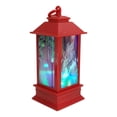 thumbnail image 1 of Bearachild Linterna decorativa al aire libre con luz LED para decoración navideña, navideña, luz LED con forma de té Kits de decoración para fiestas Numero 3, 1 of 6