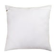 thumbnail image 4 of HGTV Home Collection by National Tree Company Christmas Pillow, White, Velvet, Snowflake, Embroidered, Multicolor Snowflakes, Tassles, 18 Inch, 4 of 4