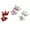 Set of 1, variant on Wrapables® Baby Toddler Stars and Crowns Alligator Hair Clips (Set of 6), Red/Silver/Lavender