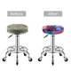thumbnail image 5 of Balery Neon Skull With Milkshake Fundas de asiento para taburete de bar redondo de tela de terciopelo ajustables que protegen de arañazos y manchas para sillas de 14 a 17 pulgadas.-12 inch, 5 of 7