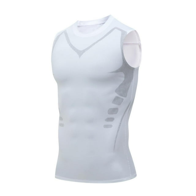 New Version Ionic Shaping Vest - Energxcell Ionic Shaping Vest Crewneck Slimming Compression Tank