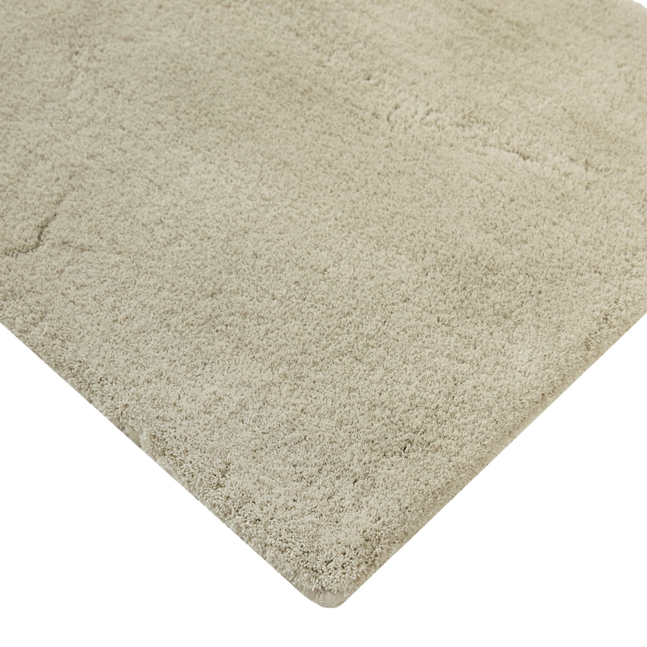 Hotel Style Beige Micro-Polyester 24" x 60" Bath Runner