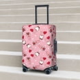 thumbnail image 6 of Fuzoiu Gnome With Heart Print Suitcase Cover,Washable Luggage Covers for Suitcase,Elastic Luggage Protector Cover,Scratch Resistant Travel Suitcase Covers-Small, 6 of 7