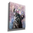thumbnail image 2 of Epic Graffiti 'Flower Crown Pug' by Furbaby Affiliates, Canvas Wall Art, 12"x16", 2 of 8
