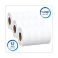 thumbnail image 2 of Essential 100% Recycled Fiber JRT Bathroom Tissue for Business, Septic Safe, 2-Ply, White, 3.55" x 1,000 ft, 12 Rolls/Carton | Bundle of 5 Cartons, 2 of 6