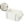 thumbnail image 1 of Dvruxg Plastic Storage Bins, Space-Saving Stackable Bins, Storage Organizer Boxes, Wall Mount Storage Parts Rack, Stackable Tool Bins for Store Screws, Small Parts, Office Supplies, 1 of 5