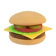 ORB Stretchee Foodz - Secret Menu 3 Pack - Mix and Match, Stretch, and Even Squeeze This Hamburger and Sandwich Trio for Stress Relief - Original Sensory/Fidget Play Food Toys for Kids and Adults