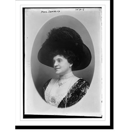 Historic Print, Mme. Sembrich, 18" x 24"