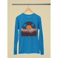 thumbnail image 2 of Record Mountains Graphic Tee Long Sleeve Women's, 2 of 4