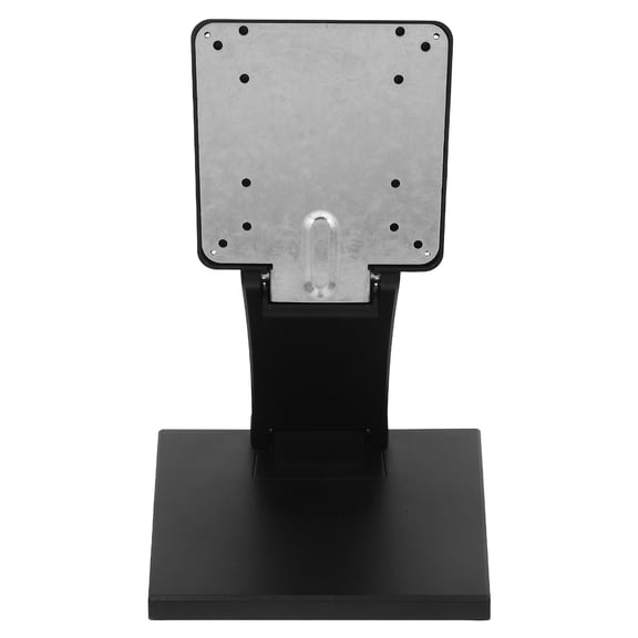 Pawsdot Foldable Black Metal Monitor Stand with Enhanced Stability for Office and Home Use