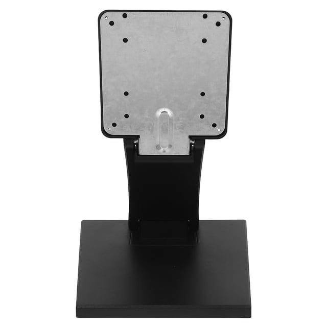 Folding Metal Lcd Tv Desk Stand With Hole For Adjustable Flat Led Monitor Screen Industrial Control Touch Monitors Cash Registers
