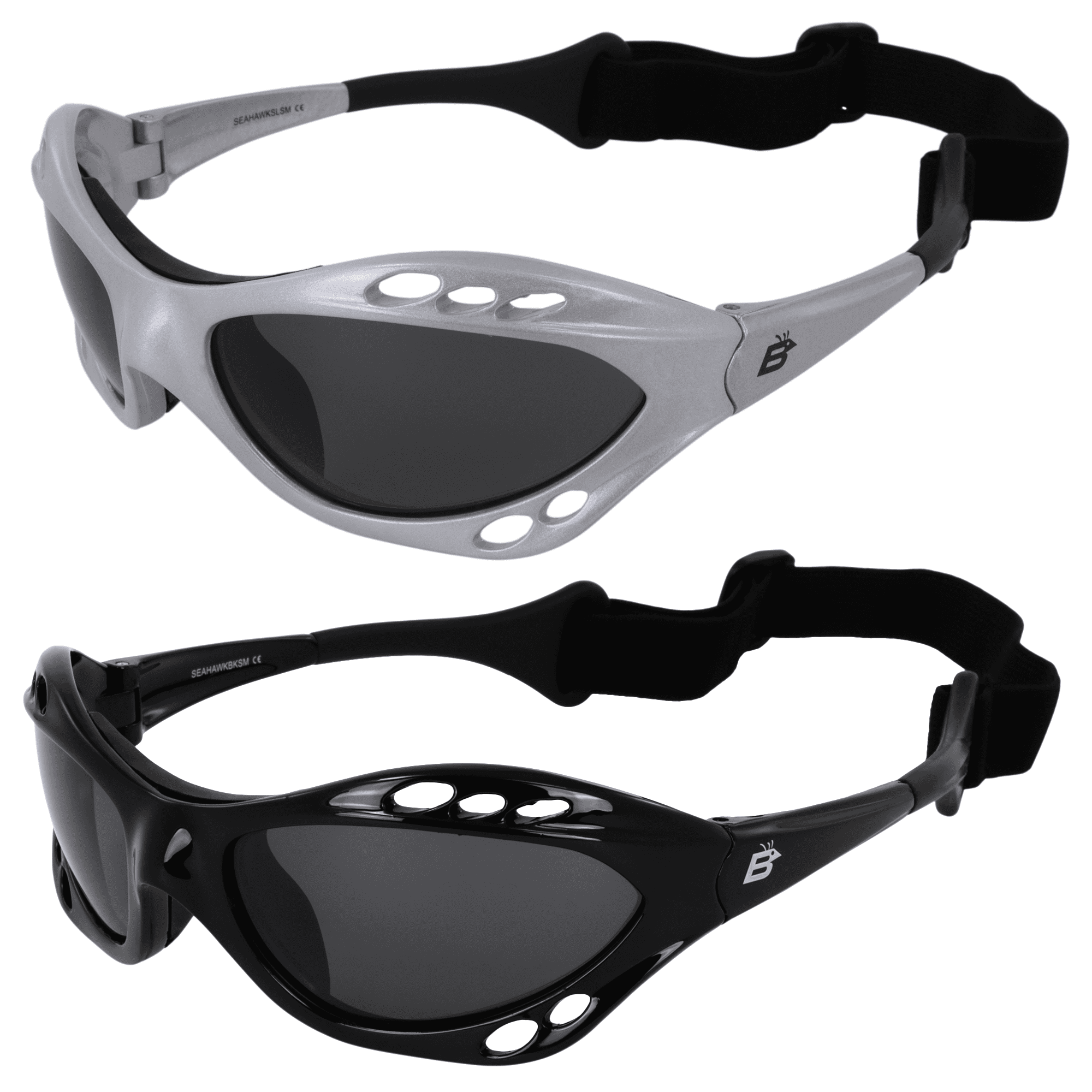 Jet Ski Goggles Polarized 2 PACK Glasses Motorcycle Boys & Girls Men & Women Ski 