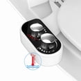 thumbnail image 1 of Doolv Upgraded Hot Cold Bidet Attachment - Front & Rear Wash, Adjustable Water Pressure, with Self-Clean, Retractable Single Nozzle, Non-El, 1 of 9