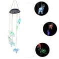 thumbnail image 1 of CRILSTYLEO Solar De Con Campana Colgante Transparente Elefante Para De Jardín, 1 of 8