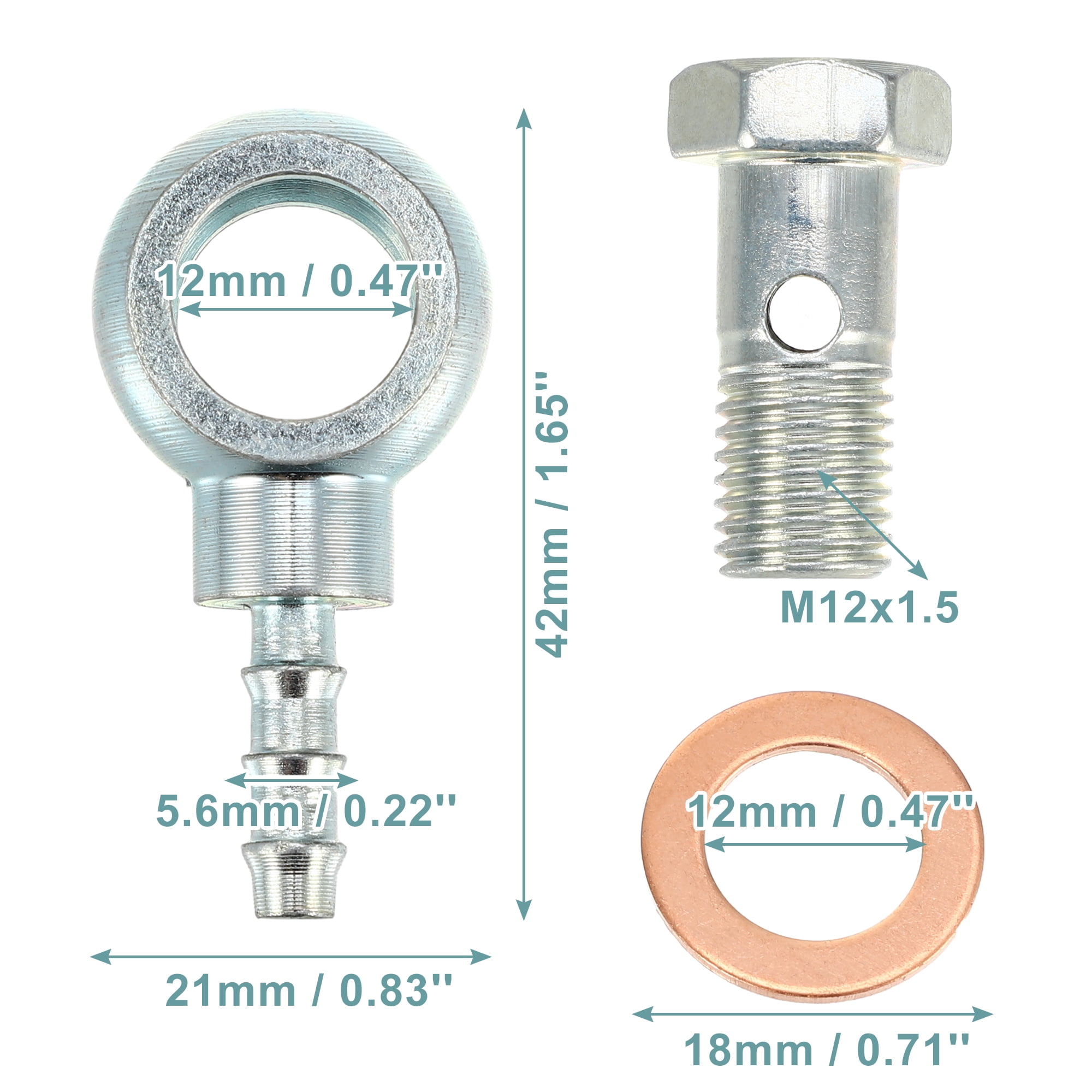 DMNQ 20pcs Raccord Durite Essence Gaz Raccord Air Comprimé Durite