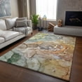 thumbnail image 6 of Addison Rugs Mayfield Washable Contemporary Watercolors Beige Rectangle Rug, 10' x 14', 6 of 6