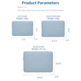thumbnail image 3 of Bolsa de almacenamiento para portátil compatible con BUBM de 15/15,6 pulgadas, resistente al agua y a prueba de arañazos, 3 of 8