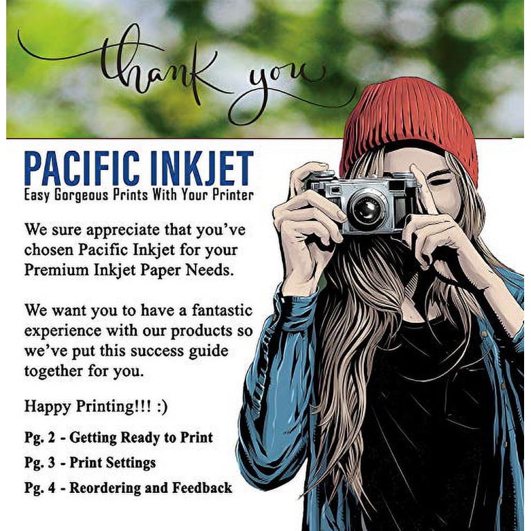 8x10 100% Cotton Fine Art Paper - 50 Sheets, 12mil Archival Premium Inkjet Paper For Photography & Art Prints