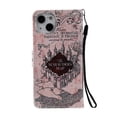 thumbnail image 4 of Allytech Flip PU Leather Case for iPhone 14 Plus 5G 2022 (6.1 inch), Hands Free Stand Magnetic Closure TPU Bumper Anti-Scratch Case for Apple iPhone 14 Plus, Castle, 4 of 5