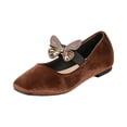 thumbnail image 6 of Women's Mary Jane Ballet Flat Shoes Comfortable Dressy Shoes with Elatic Strap Breathable Arch Support Footwear for Work Business Rose Gold Size 7.5, 6 of 6