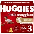 thumbnail image 3 of Huggies Little Snugglers Baby Diapers, Size 3 (16-28 lbs), 156 Ct (Select for More), 3 of 18