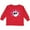 Red, variant on Inktastic Girl Pirate Skull Valentine Girls Long Sleeve Toddler T-Shirt