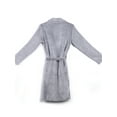 thumbnail image 3 of Dewadbow Men Winter Warm Long Sleepwear Robe Collar Casual Bathrobe Pajamas, 3 of 6