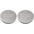 thumbnail image 1 of Panasonic CR2032 Battery (2 Pack), Lithium Coin Cell, 3V, 1 of 1
