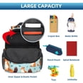 thumbnail image 5 of Squirrel Diaper Backpack with Adjustable Shoulder Strap, Large Capacity, Printed Design, Lightweight | Book Bags, Airport Backpack, School Backpack, 5 of 6