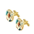 thumbnail image 2 of Turtle Elegant Men's Cufflinks Set, for Formal Attire, Crafted with Durable Stainless Steel, Ideal for Business Meetings and Special Occasions, 2 of 6