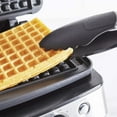 thumbnail image 6 of GreenPan Elite Ceramic Nonstick 2-Square Waffle Maker | Black, 6 of 7