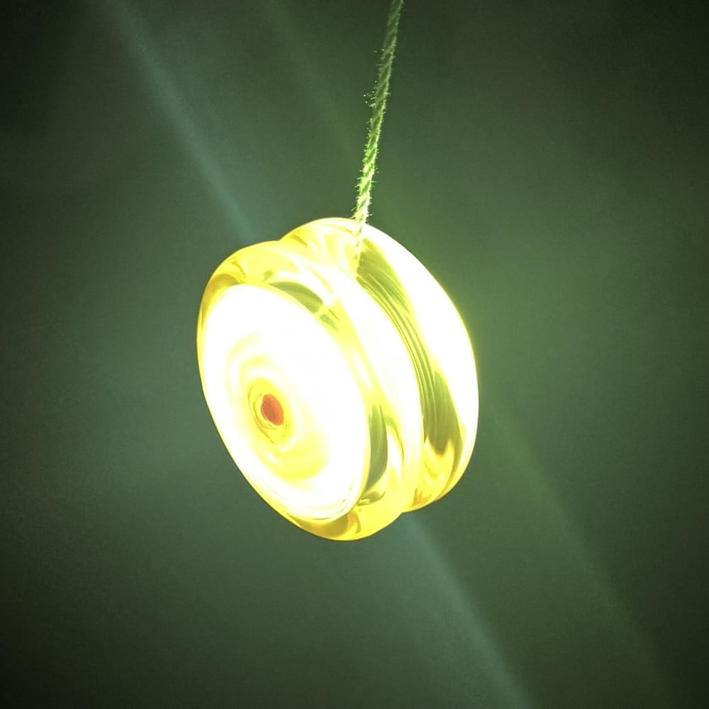 YoYoFactory Loop 720 - Looping Yo-Yo -Shu Takada Yo-Yo (LED Translucent Yellow Shu Takada Edition)